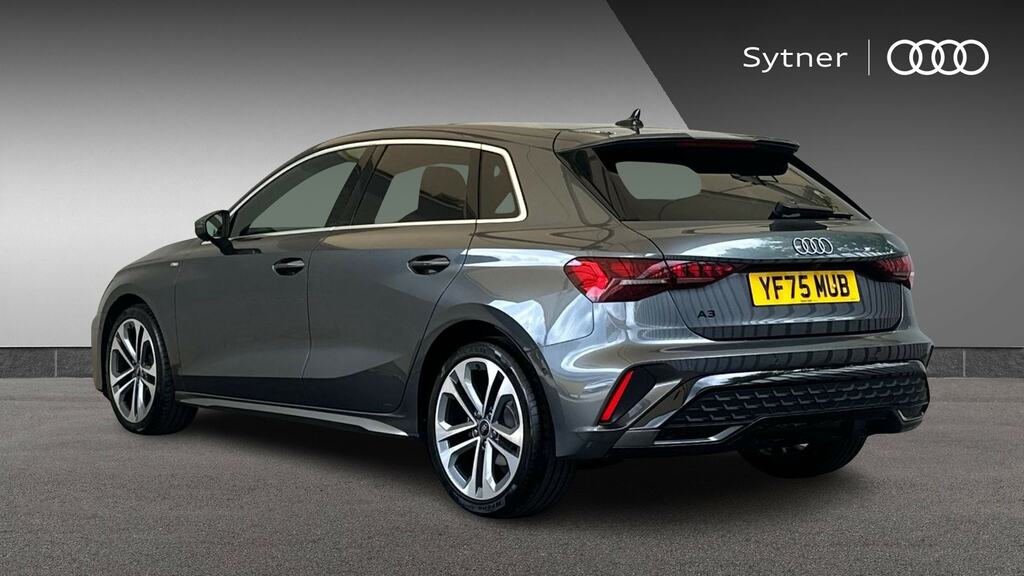 Audi A3 1.5 Tfsi 150 S Line S Tronic YF75MUB Grey #3