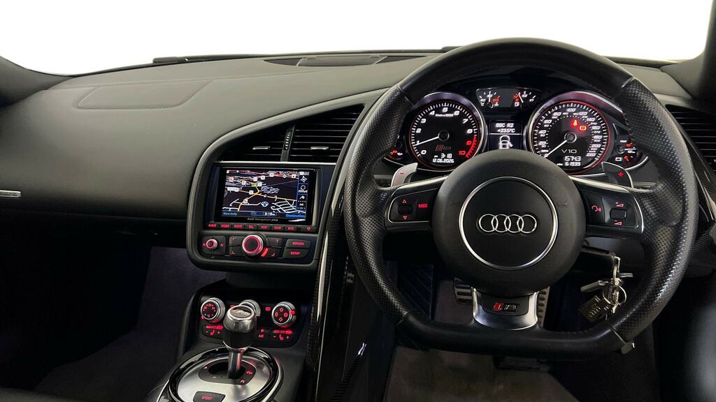 Audi R8 5.2 Fsi 550 V10 Plus Quattro S Tronic Black #6