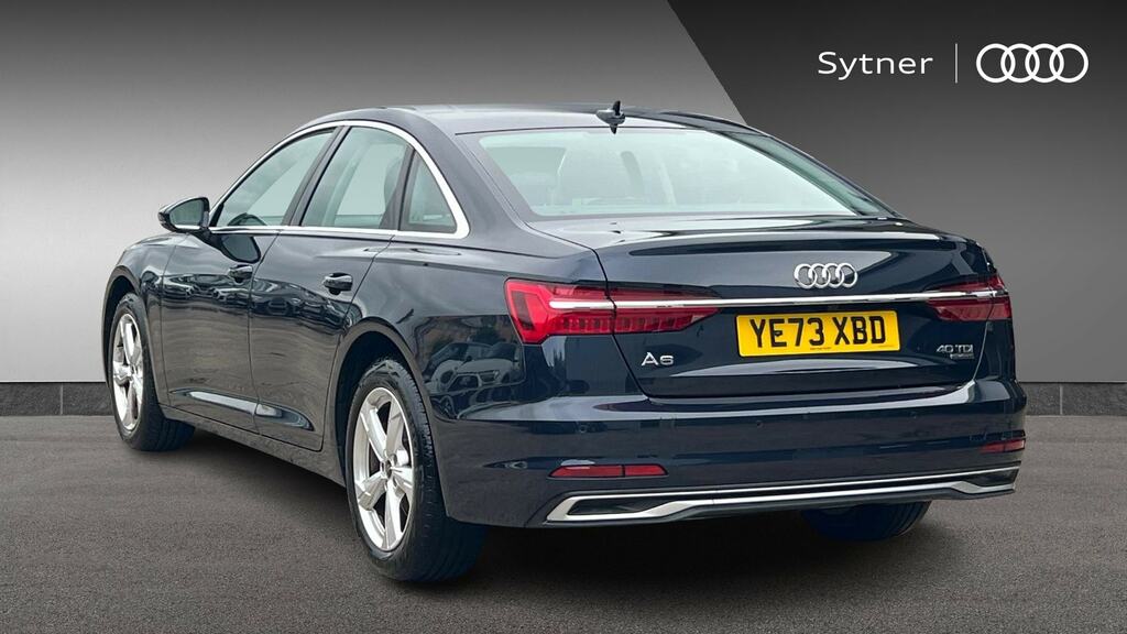 Audi A6 Saloon 40 Tdi Quattro Sport S Tronic Tech Pack Blue #3