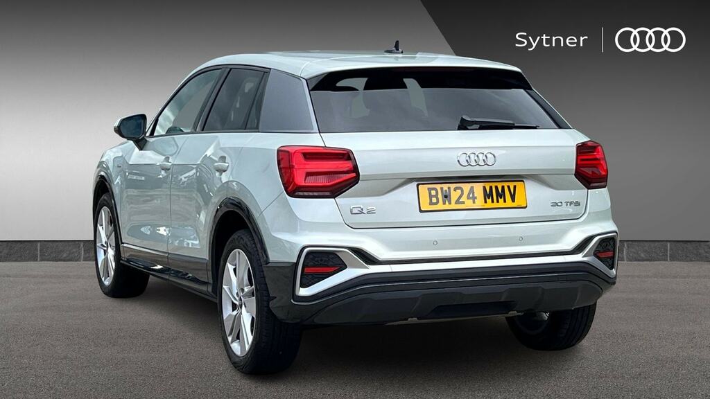Audi Q2 30 Tfsi 116 S Line Silver #3