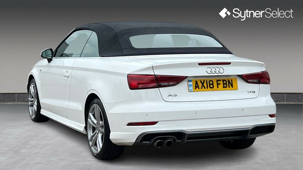 Audi A3 Cabriolet 1.5 Tfsi S Line S Tronic White #3