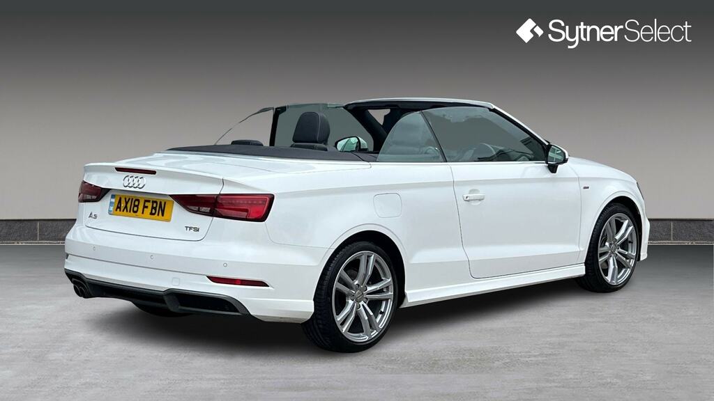 Audi A3 Cabriolet 1.5 Tfsi S Line S Tronic White #4