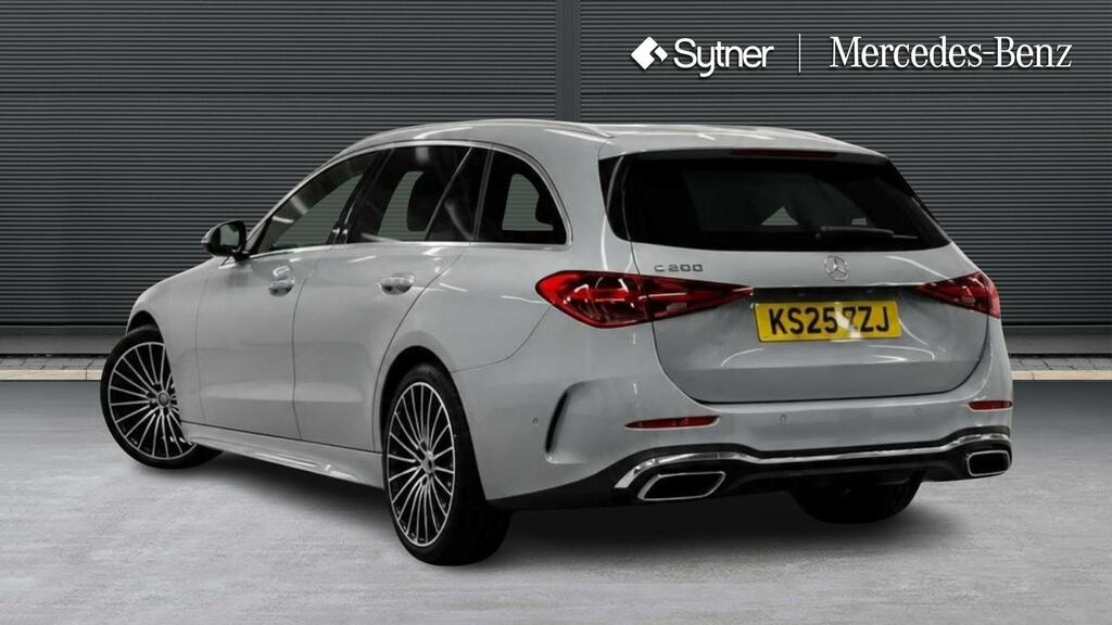 Mercedes-Benz C Class C200 Amg Line Premium Plus 9G-tronic KS25FZJ Grey #2