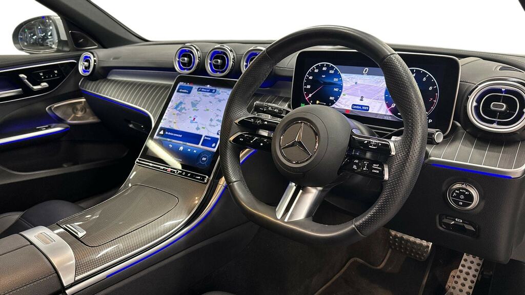 Mercedes-Benz C Class C200 Amg Line Premium Plus 9G-tronic KS25FZJ Grey #3