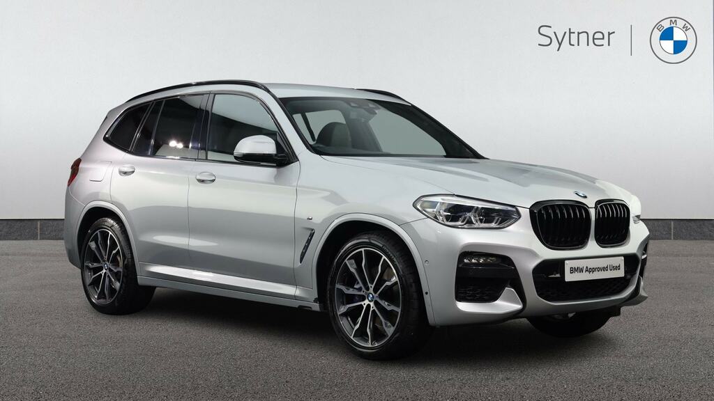BMW X3 Xdrive20d M Sport Step Plus Pack WG20OLB Silver