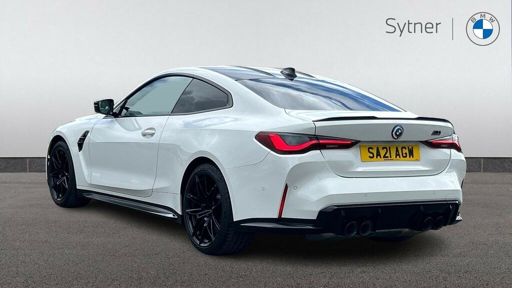 BMW M4 Coupe 3.0 Biturbo Competition Steptronic Euro 6 S White #2