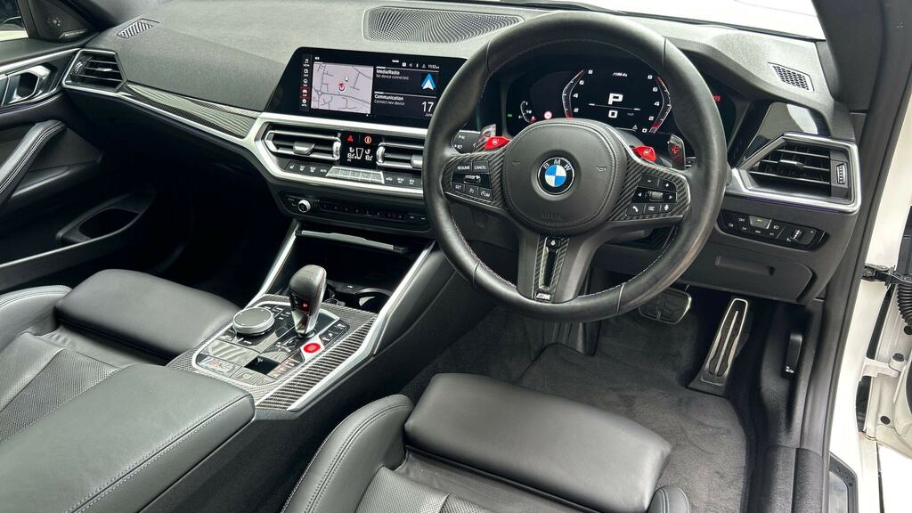 BMW M4 Coupe 3.0 Biturbo Competition Steptronic Euro 6 S White #6