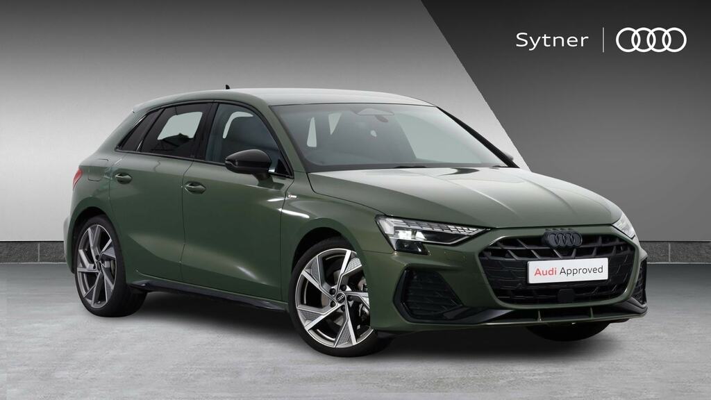 Audi A3 1.5 Tfsi 150 Black Edition S Tronic Green