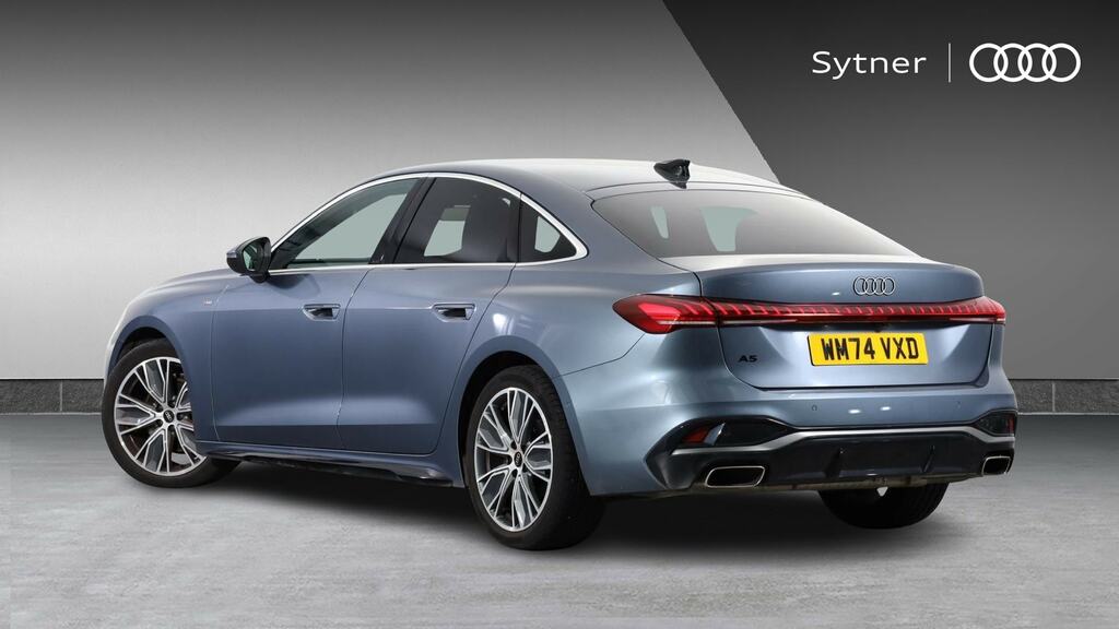 Audi A5 2.0 Tfsi 150 S Line S Tronic WM74VXD Blue #3