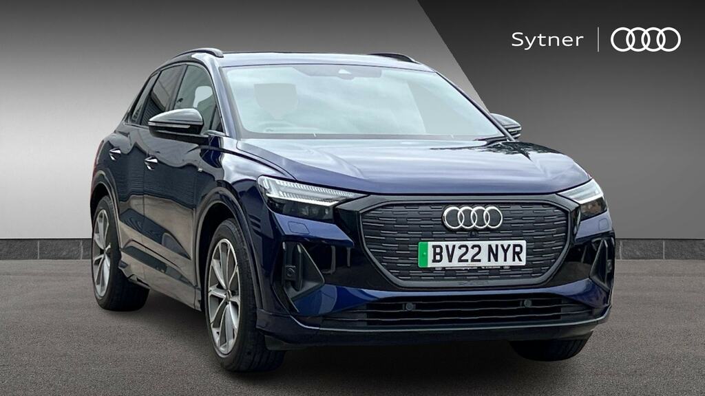 Audi Q4 E Tron 220Kw 50 Quattro 82.77Kwh Edition 1 Cs Blue