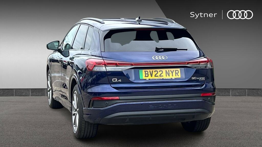 Audi Q4 E Tron 220Kw 50 Quattro 82.77Kwh Edition 1 Cs Blue #3