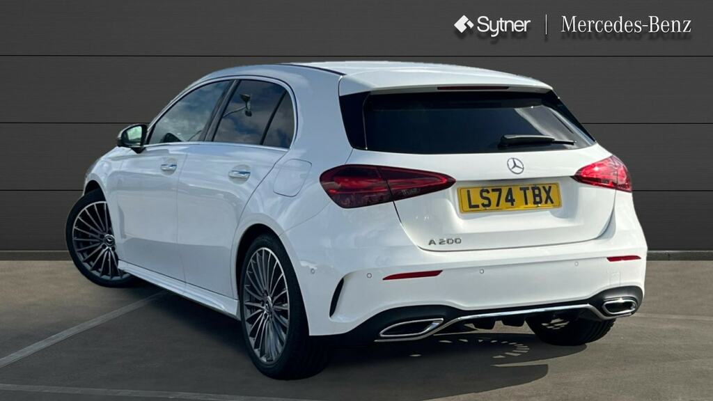 Mercedes-Benz A Class A200 Amg Line Premium Plus White #2