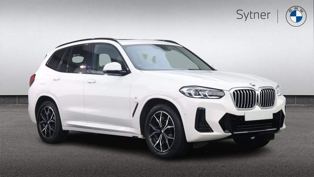 BMW X3 Xdrive20i Mht M Sport Step White