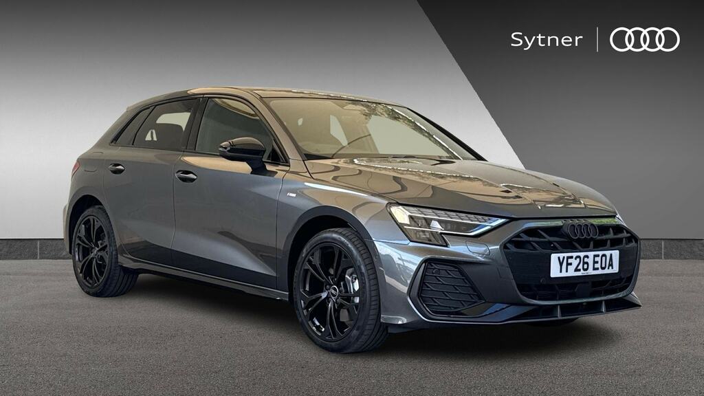 Audi A3 1.5 Tfsi E 204 Black Ed S Tronic Tech Pack Grey