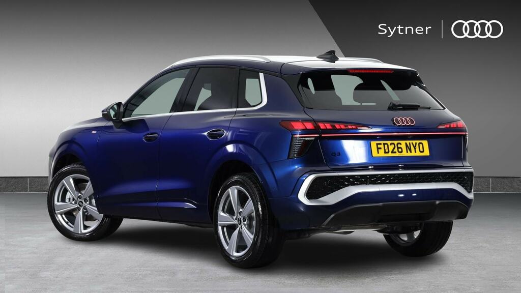 Audi Q3 2.0 Tdi S Line S Tronic Soundvision Pack Blue #3