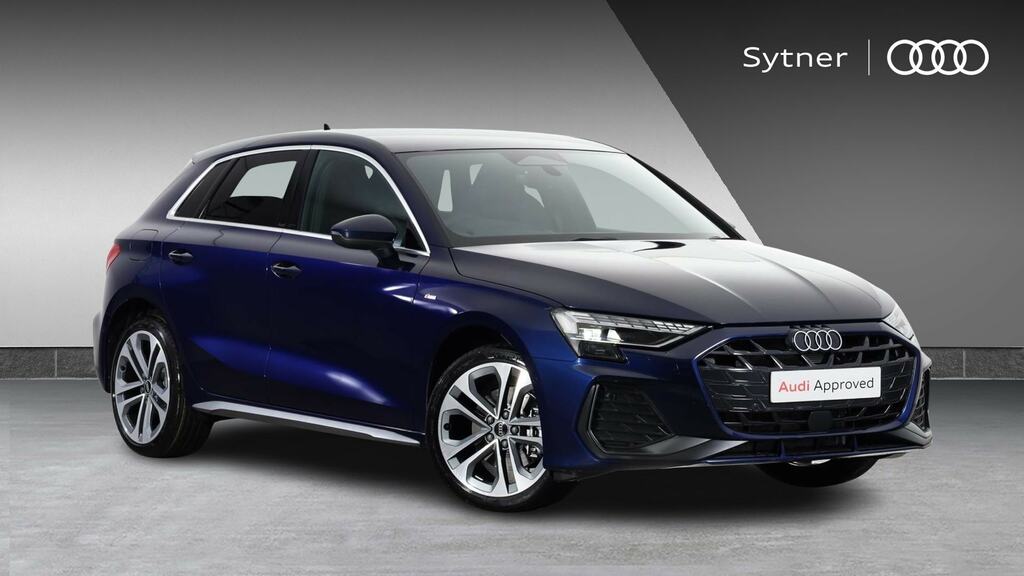 Audi A3 1.5 Tfsi E 204 S Line S Tronic Tech Pack Blue