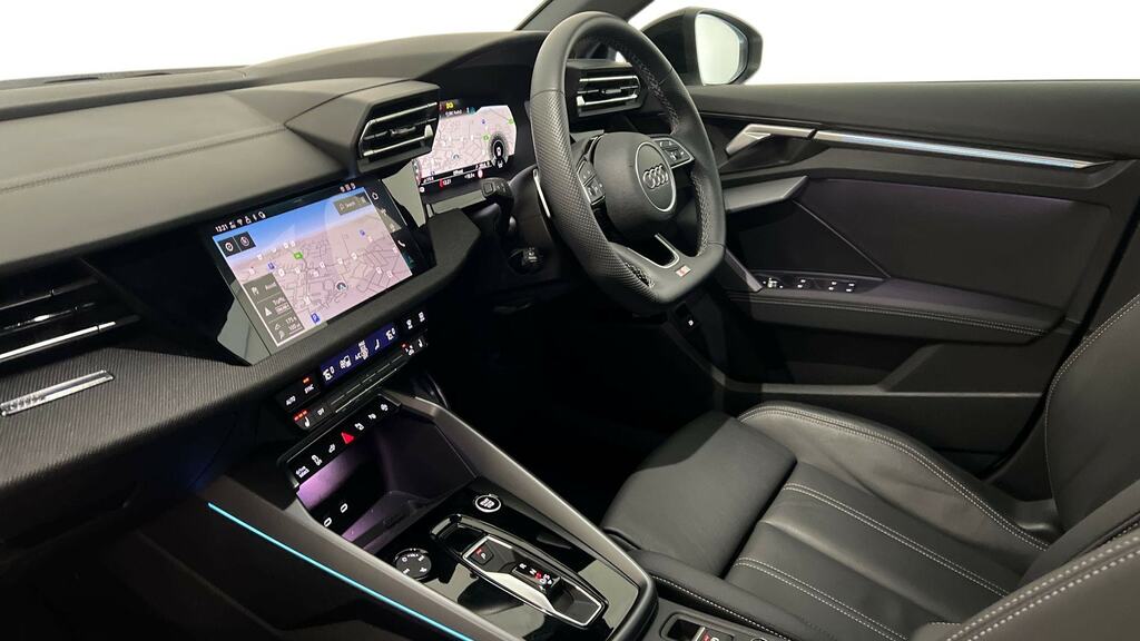 Audi A3 40 Tfsi E Black Edition S Tronic Tech Pack White #2