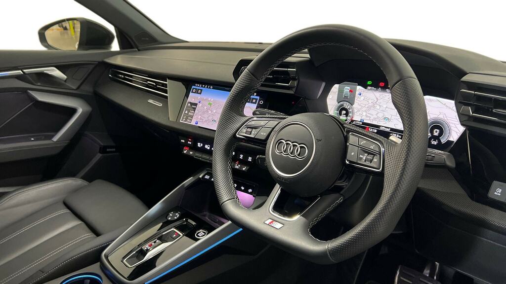 Audi A3 40 Tfsi E Black Edition S Tronic Tech Pack White #6