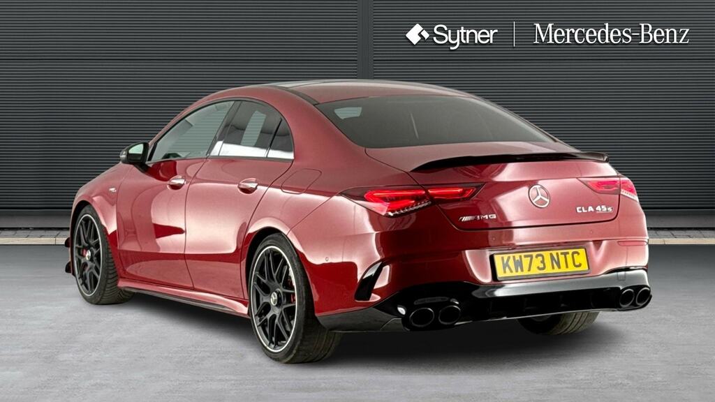 Mercedes-Benz CLA Class Cla 45 S 4Matic Plus Tip Red #2