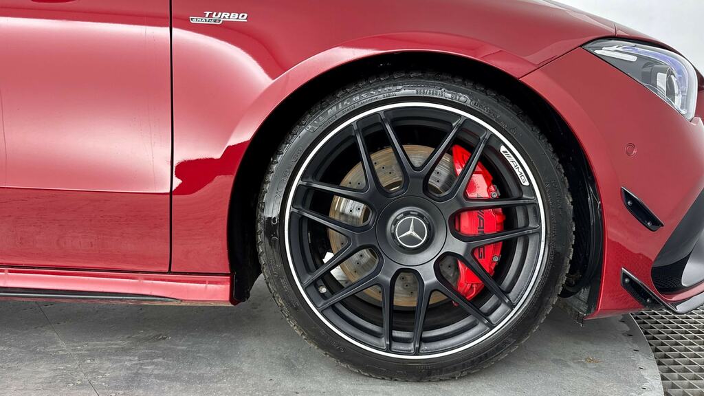 Mercedes-Benz CLA Class Cla 45 S 4Matic Plus Tip Red #5