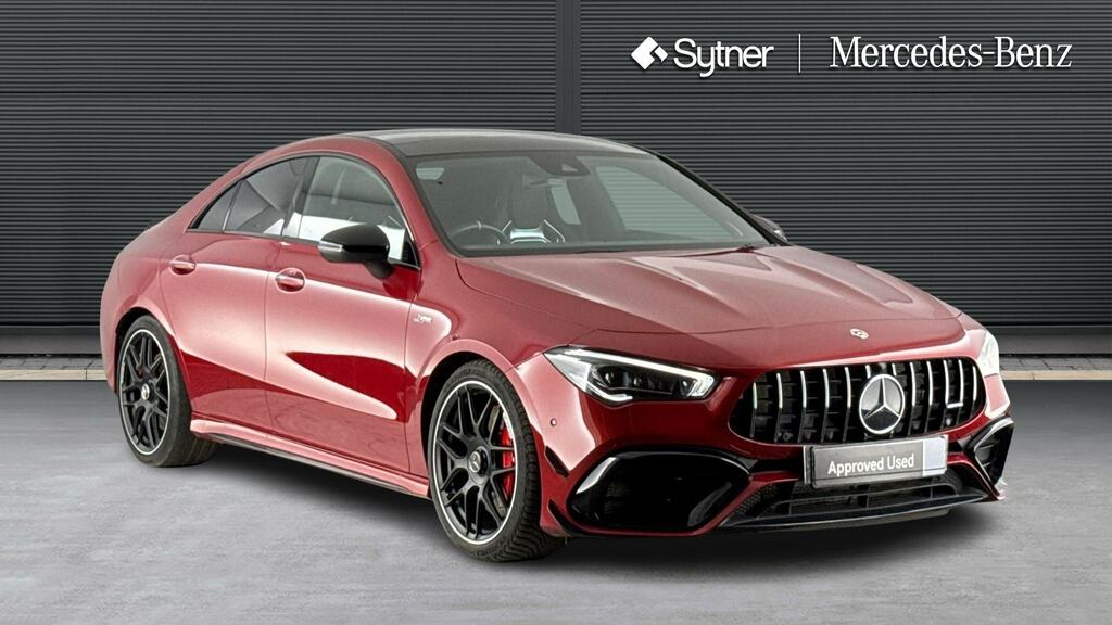 Mercedes-Benz CLA Class Cla 45 S 4Matic Plus Tip Red
