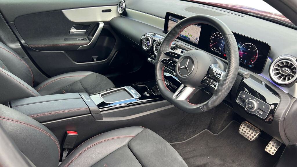 Mercedes-Benz A Class A200d Amg Line Executive Red #3