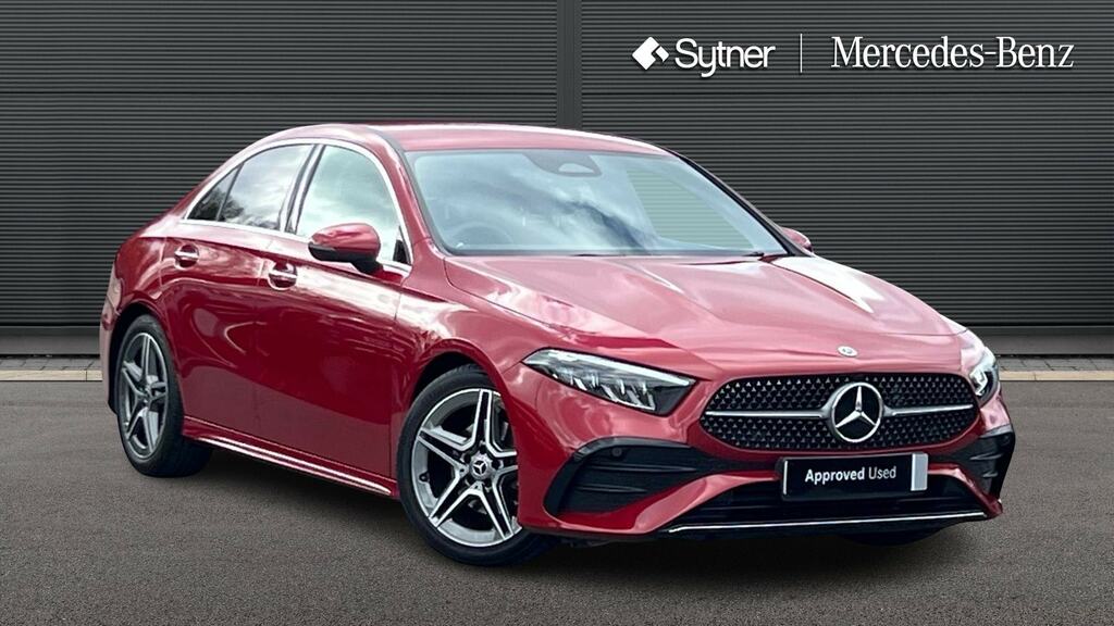 Mercedes-Benz A Class A200d Amg Line Executive Red