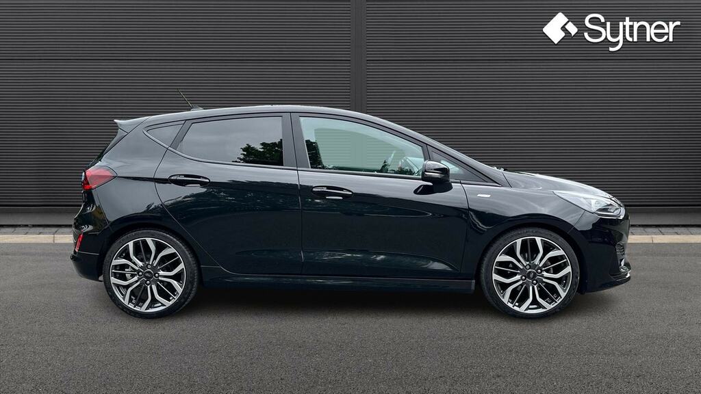 Ford Fiesta 1.0 Ecoboost Hbd Mhev 125 St-line X DN23KNZ Black #4