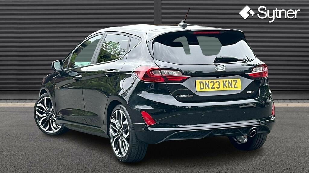 Ford Fiesta 1.0 Ecoboost Hbd Mhev 125 St-line X DN23KNZ Black #2
