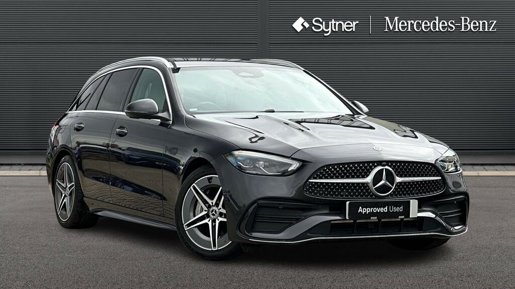 Mercedes-Benz C Class C200 Amg Line 9G-tronic Grey