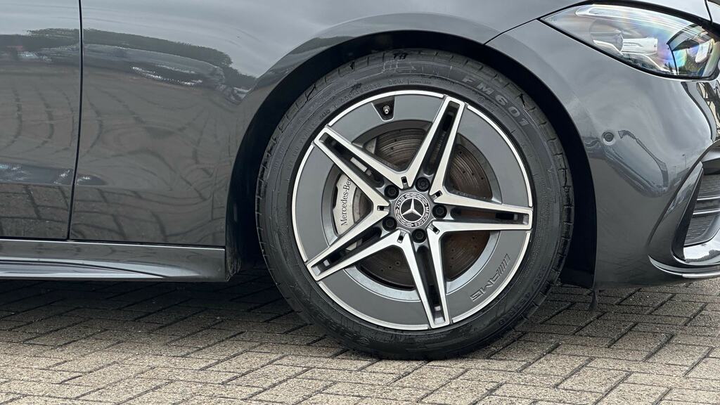 Mercedes-Benz C Class C200 Amg Line 9G-tronic KU25NLP Grey #5