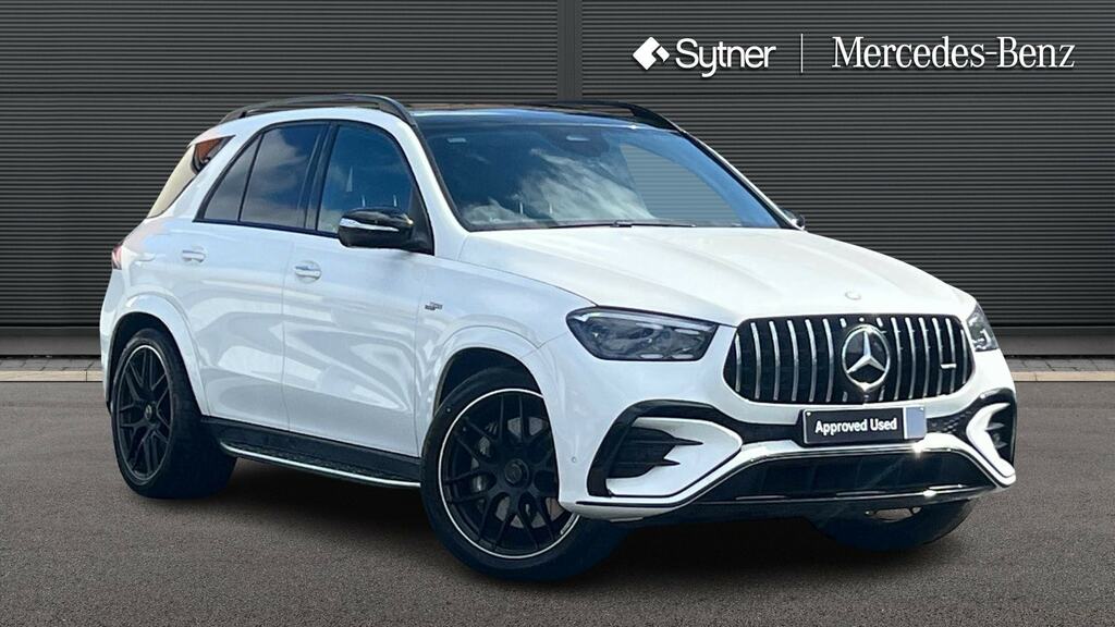 Mercedes-Benz GLE Class Gle 53 4Matic Hybrid Night Ed Premium Tct White