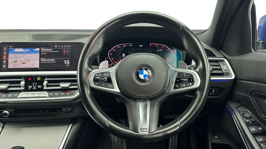 BMW 3 Series 330D Mht M Sport Step Pro Pack CX21LGA Blue #5