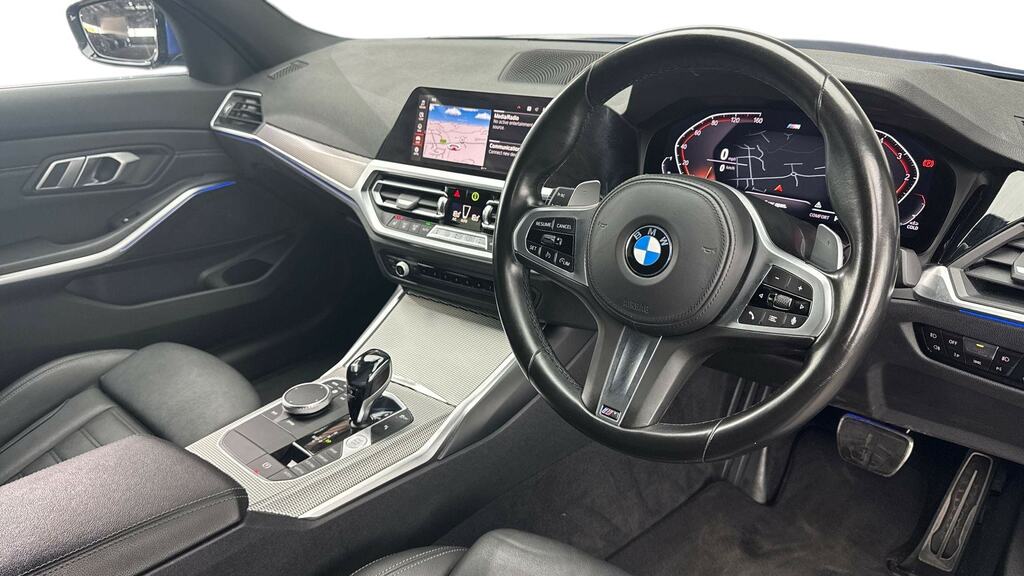 BMW 3 Series 330D Mht M Sport Step Pro Pack CX21LGA Blue #6