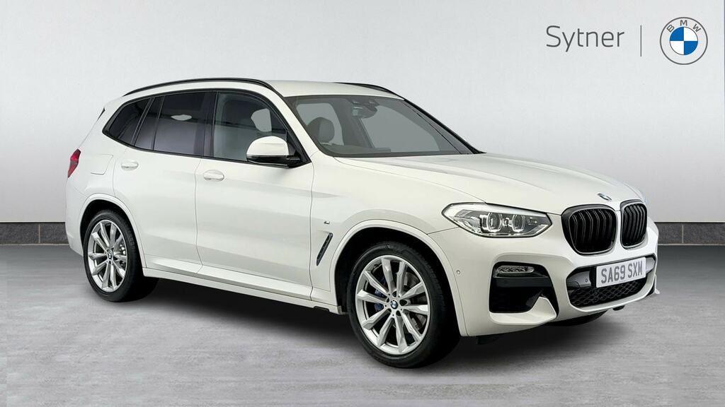 BMW X3 Xdrive20d M Sport Step Plus Pack White