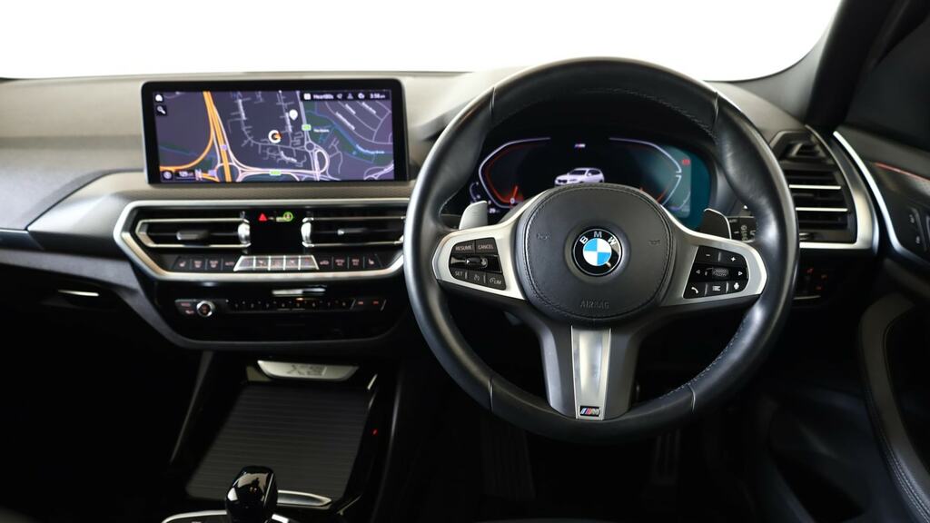 BMW X3 Xdrive20i Mht M Sport Step White #5