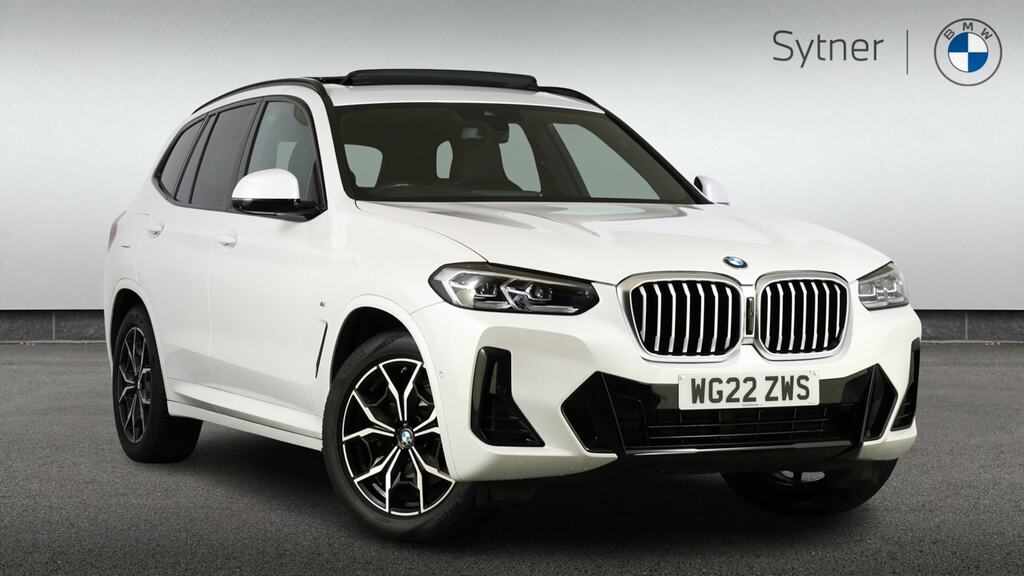 BMW X3 Xdrive20i Mht M Sport Step White