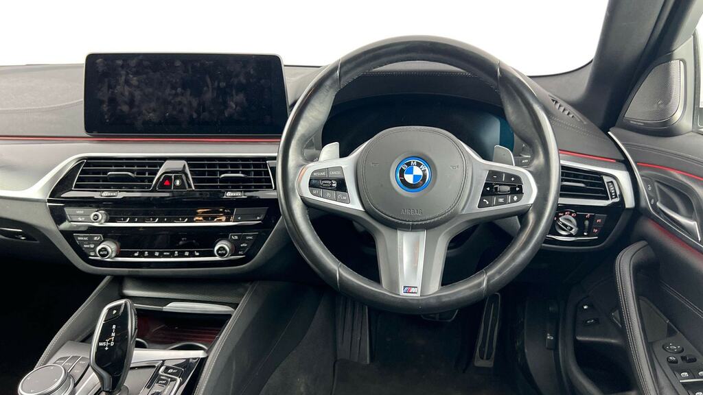 BMW 5 Series 545E Xdrive M Sport Blue #5