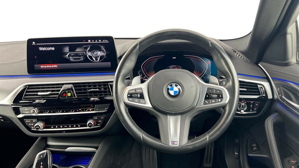 BMW 5 Series 520D Mht M Sport Step Black #5