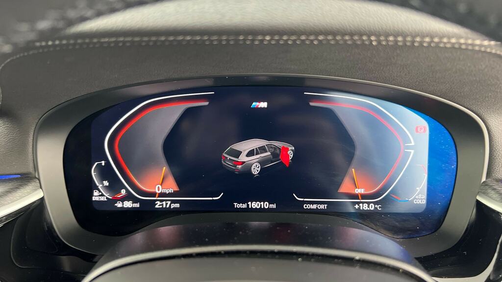 BMW 5 Series 530E M Sport Tech Pack Black #9