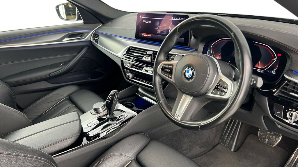 BMW 5 Series 520D Mht M Sport Step Black #6
