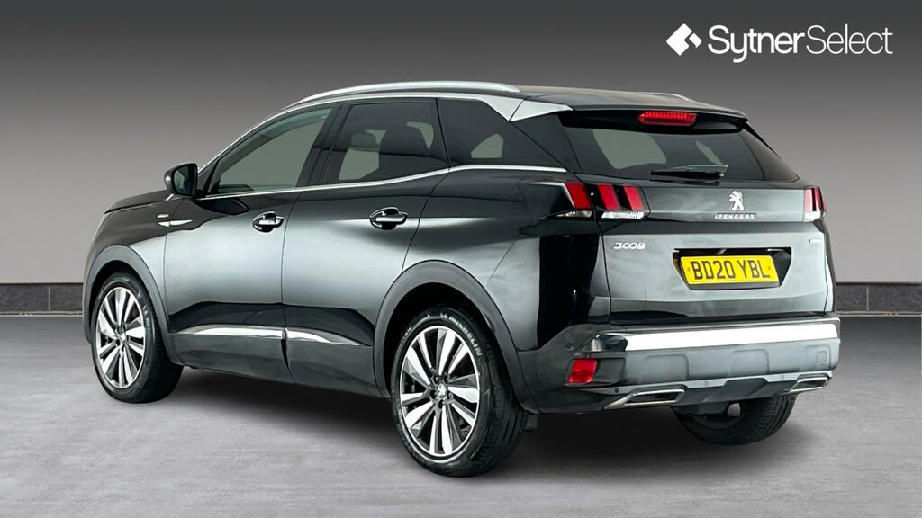 Peugeot 3008 1.2 Puretech Gt Line Premium Eat8 BD20YBL Black #2