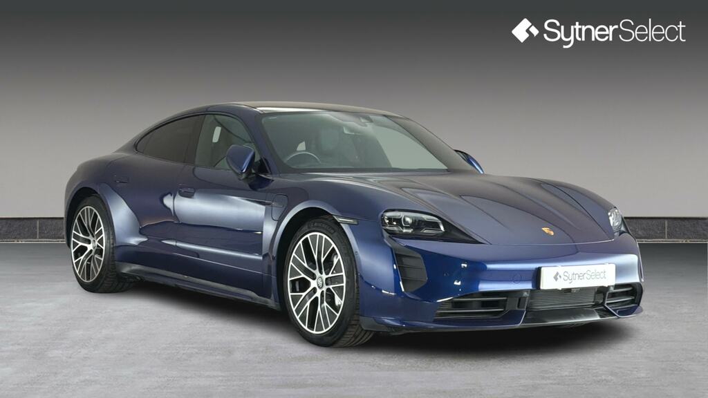 Porsche Taycan 500Kw Turbo 93Kwh Blue