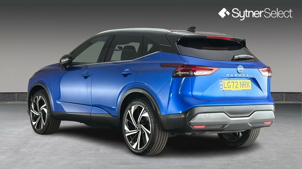 Nissan Qashqai 1.3 Dig-t Mh 158 Tekna Xtronic LG72NRK Blue #2