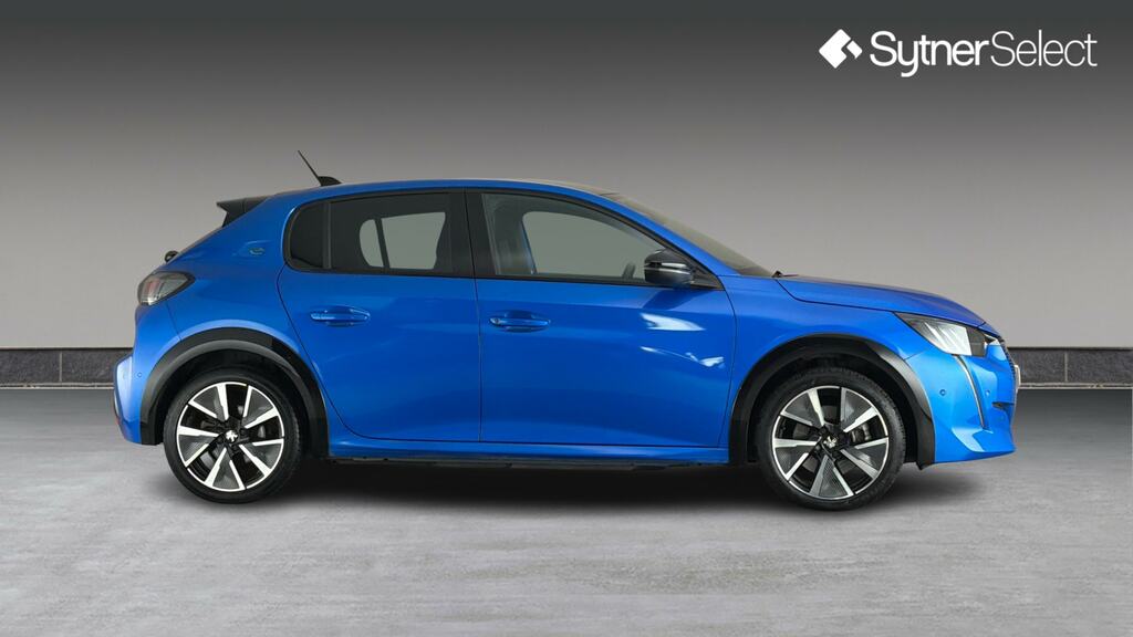 Peugeot e-208 100Kw Gt 50Kwh Blue #3