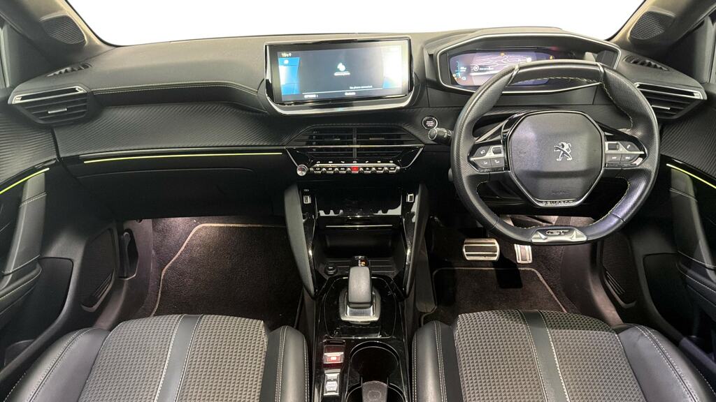 Peugeot e-208 100Kw Gt 50Kwh Blue #6