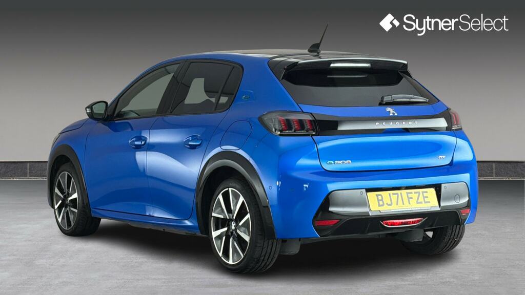 Peugeot e-208 100Kw Gt 50Kwh Blue #2