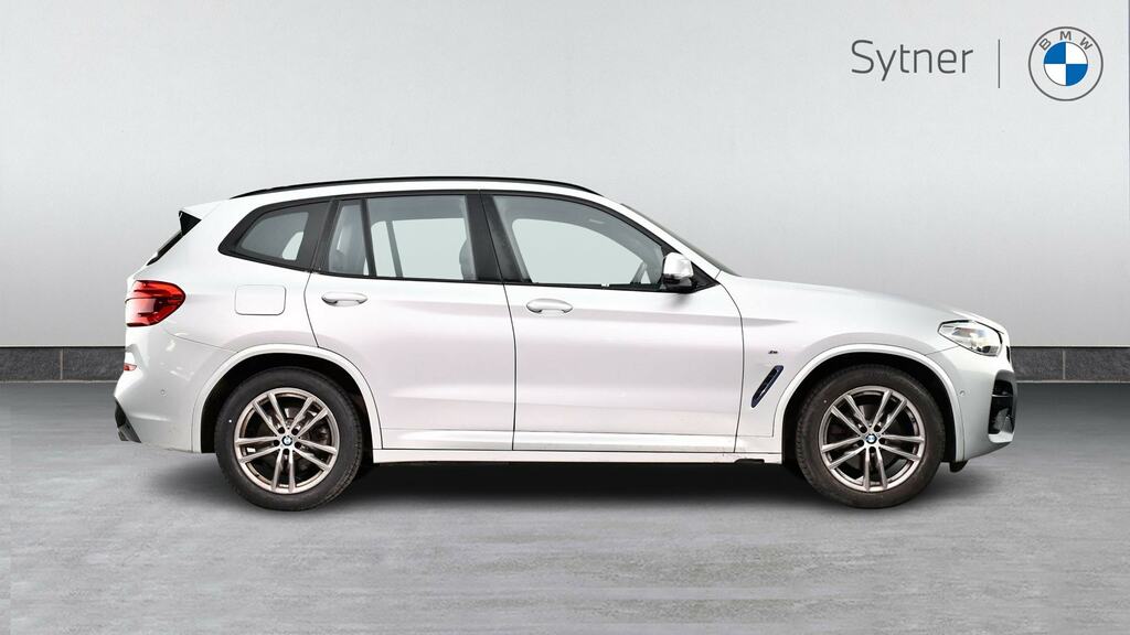 BMW X3 Xdrive20d M Sport Step Tech Pack YK70JDD Silver #3