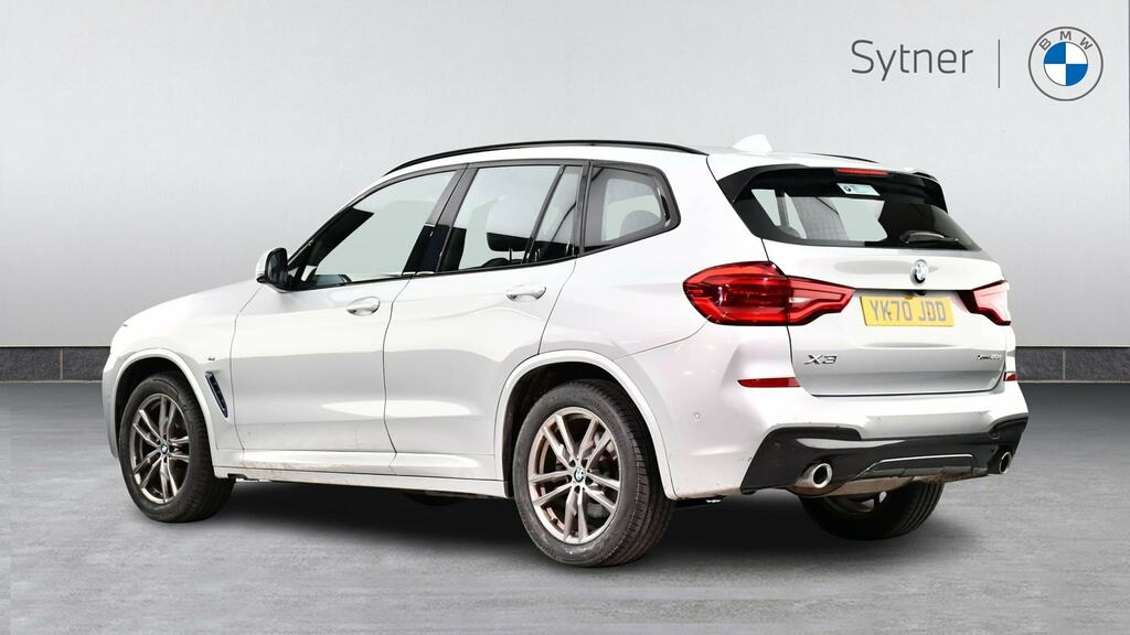 BMW X3 Xdrive20d M Sport Step Tech Pack YK70JDD Silver #2