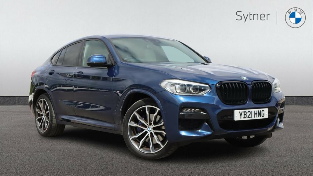 BMW X4 Xdrive20d Mht M Sport Step Techpro Pk Blue